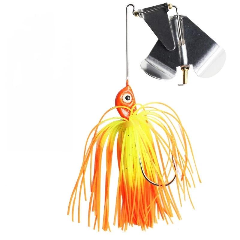 Spinnerbait Bass Jig Weedless Fishing Lures Buzzbait Chatterbaits Baits Artificial Wobbler For Pike Walleye Bass Pike