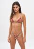 Bohemian Style Bikini Set with Metal Accents - European & American Three-Piece Beach Swimwear