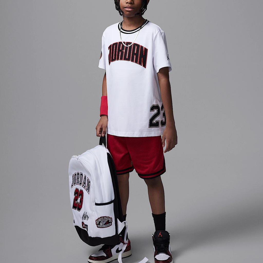 Nike Fashion Comfortable Soft Short Sleeve T-Shirt Kids Tops White II3082-100