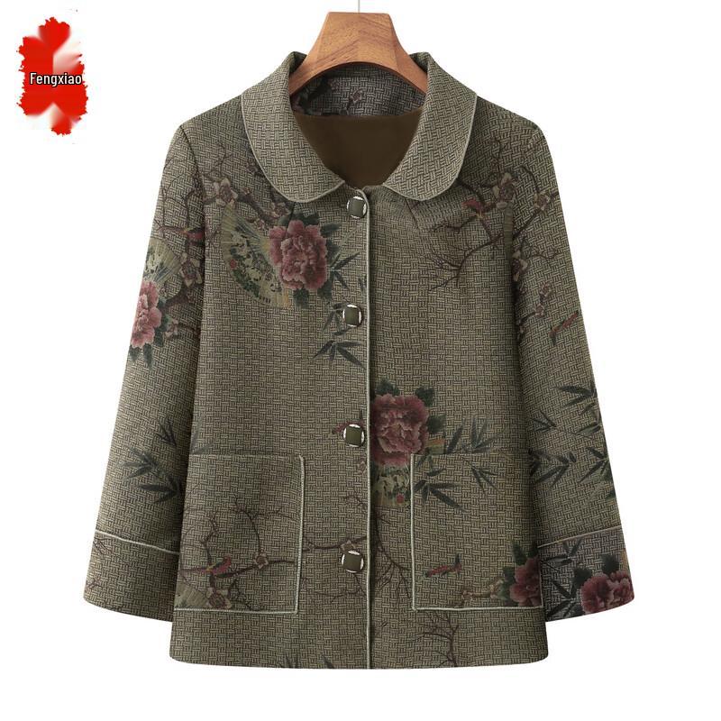 Men s Retro Plaid Shirt Jacket XL