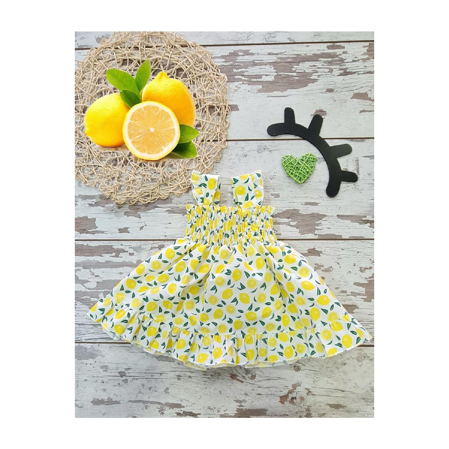 

Летнее детское платье модели Holiday Lemon 0-6 Ay