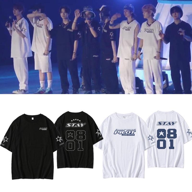 Stray Kids 2023 5STAR Concert Short Sleeve Crew Neck T-Shirt