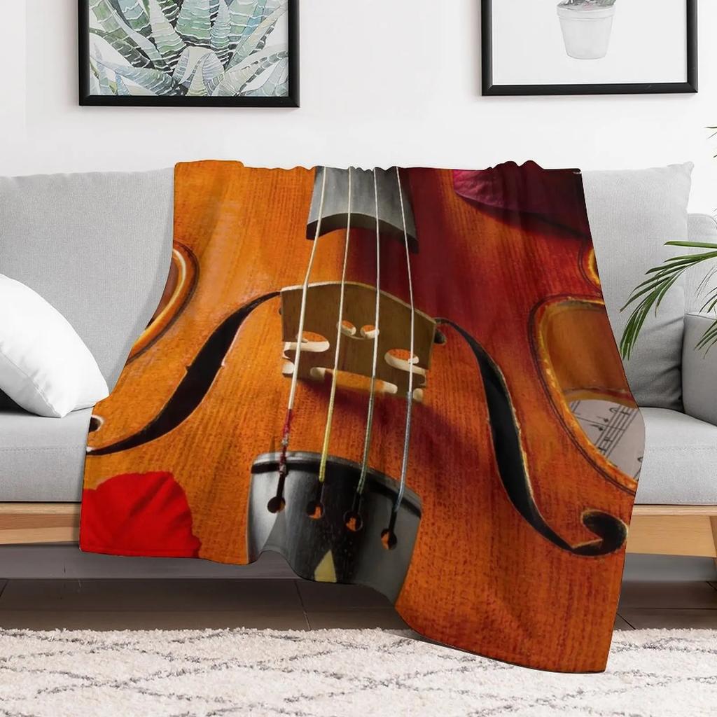 The Viola Throw Blanket Soft Cozy Blanket for Pet Kids Adults
