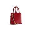 New COACH Pepper Woolen Small Square Bag, One Shoulder Handbag Trumpets Women's Red C6778-IMF8Q