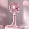 Octopus Handheld Fan with Night Light - Portable, Rechargeable Mini Fan for Stroller or Desktop Use