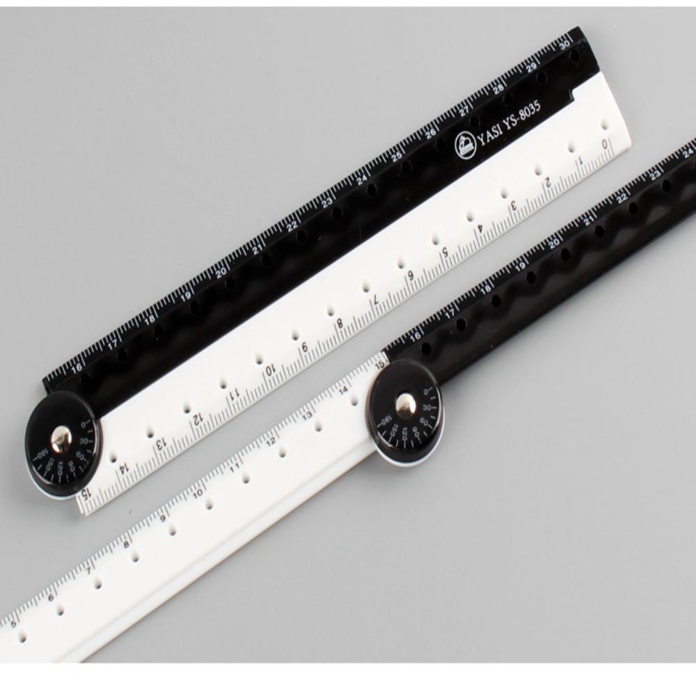 Non-toxic Stationery School Supplies Plastic Elementary School Stationery Ruler  Student