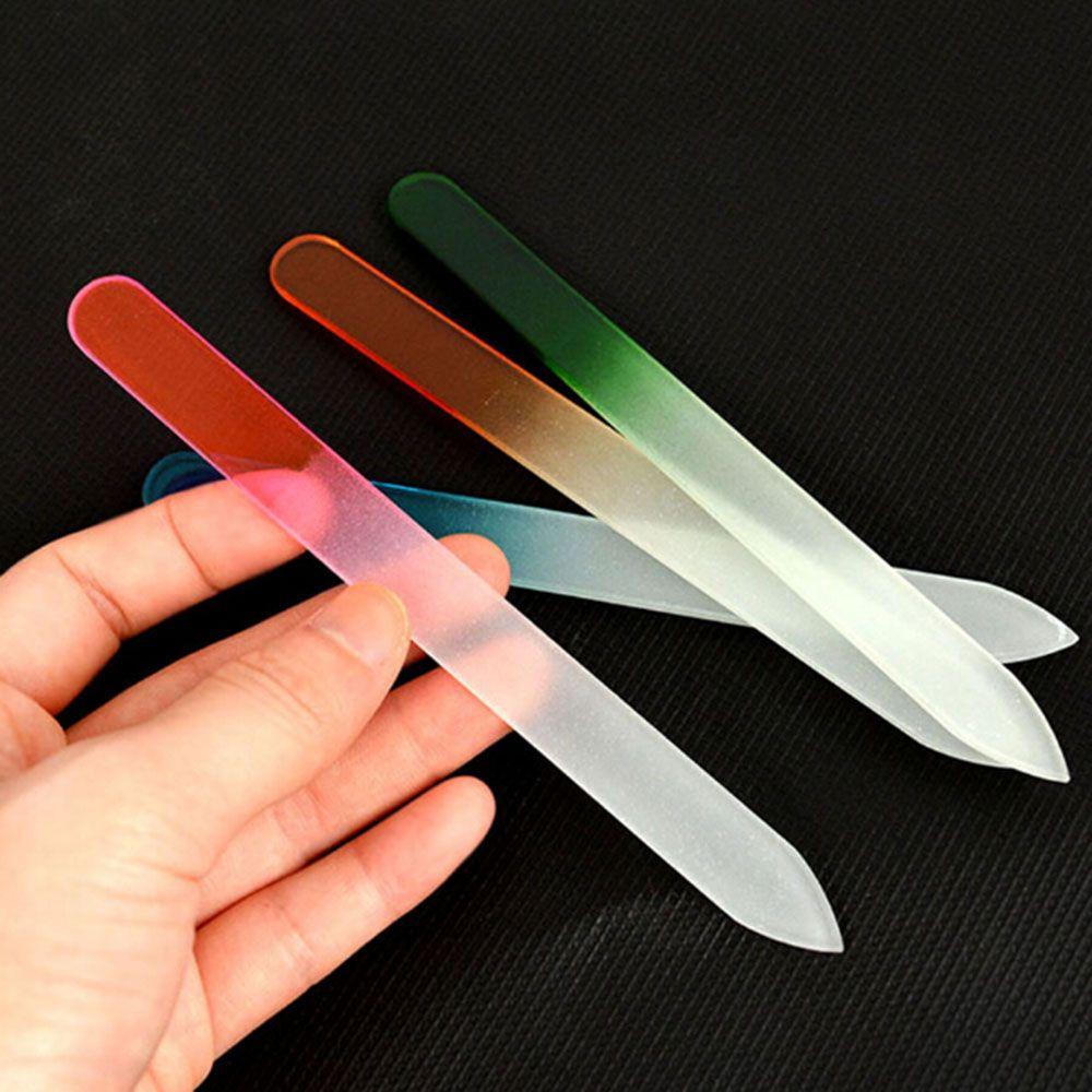 Sale Beauty Pro Tool Manicure Device Crystal Glass File Buffer Nail Art Files