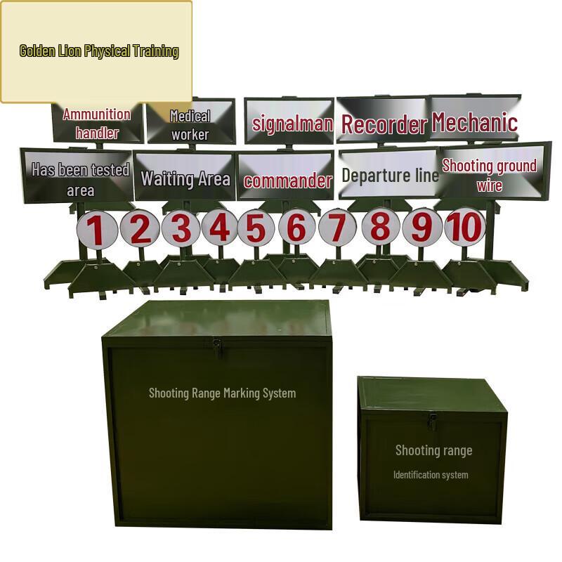 Jinxiongshi Night Field Marker & Number Plate Set