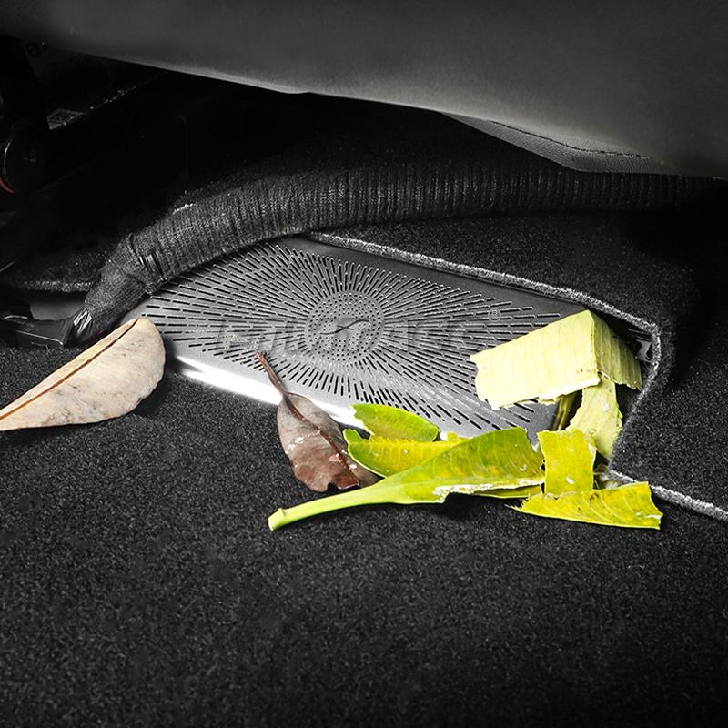 Seat Under Heat Floor AC Air Duct Vent Outlet Protective Cover Grille Trim Fit For Tesla Model 3 Model3