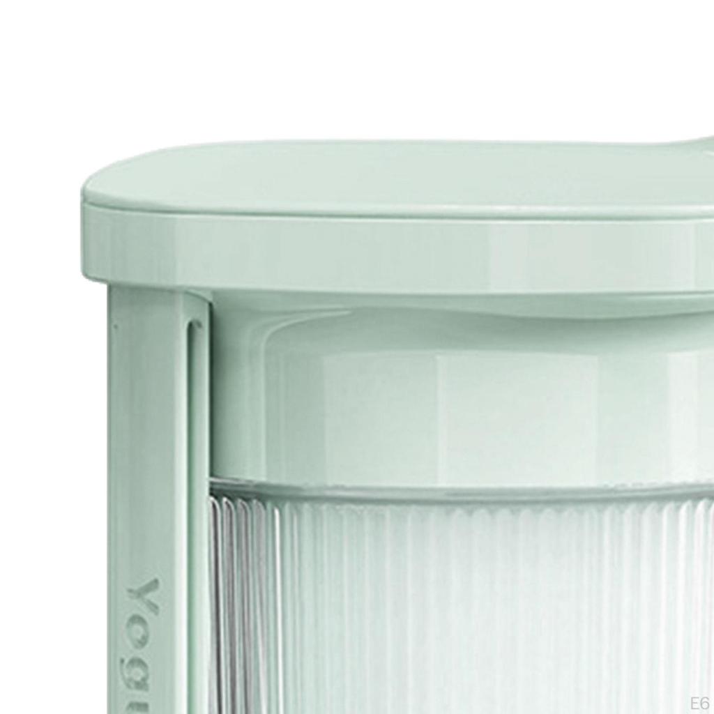 Greek Yogurt Strainer Jar Dry Maker with Lid Kitchen Gadget Soy Milk Filter for Tea