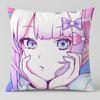 Game NEEDY GIRL OVERDOSE Cushion Cover Short Plush Cushion Cover Double Sided Print Washable Sofa Pillowcase Home Decor Gift