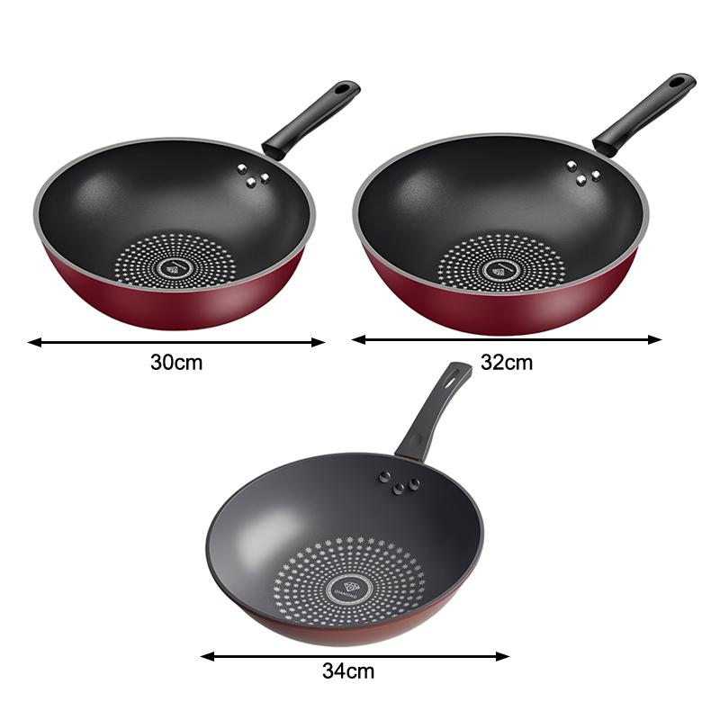 Non-Stick Multi-Functional Frying Pan Easy To Clean Suitable For Gas Stoves And Induction Cookers