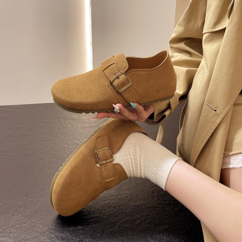 2025 NEW Retro Flat Women's Shoes Fashionable Shoes for Autumn Wear Fashion Hot Selling High Quality Comfortable Shoes
