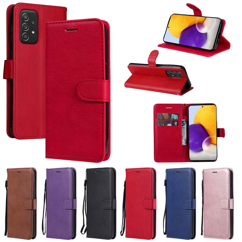 Wallet Case For Samsung Galaxy A05 05S A15 A25 A35 A55 A13 A23 A33 A53 A73 A14 A24 A34 A54 M23 M33 M52 M53 M54 4G 5G Phone Cover
