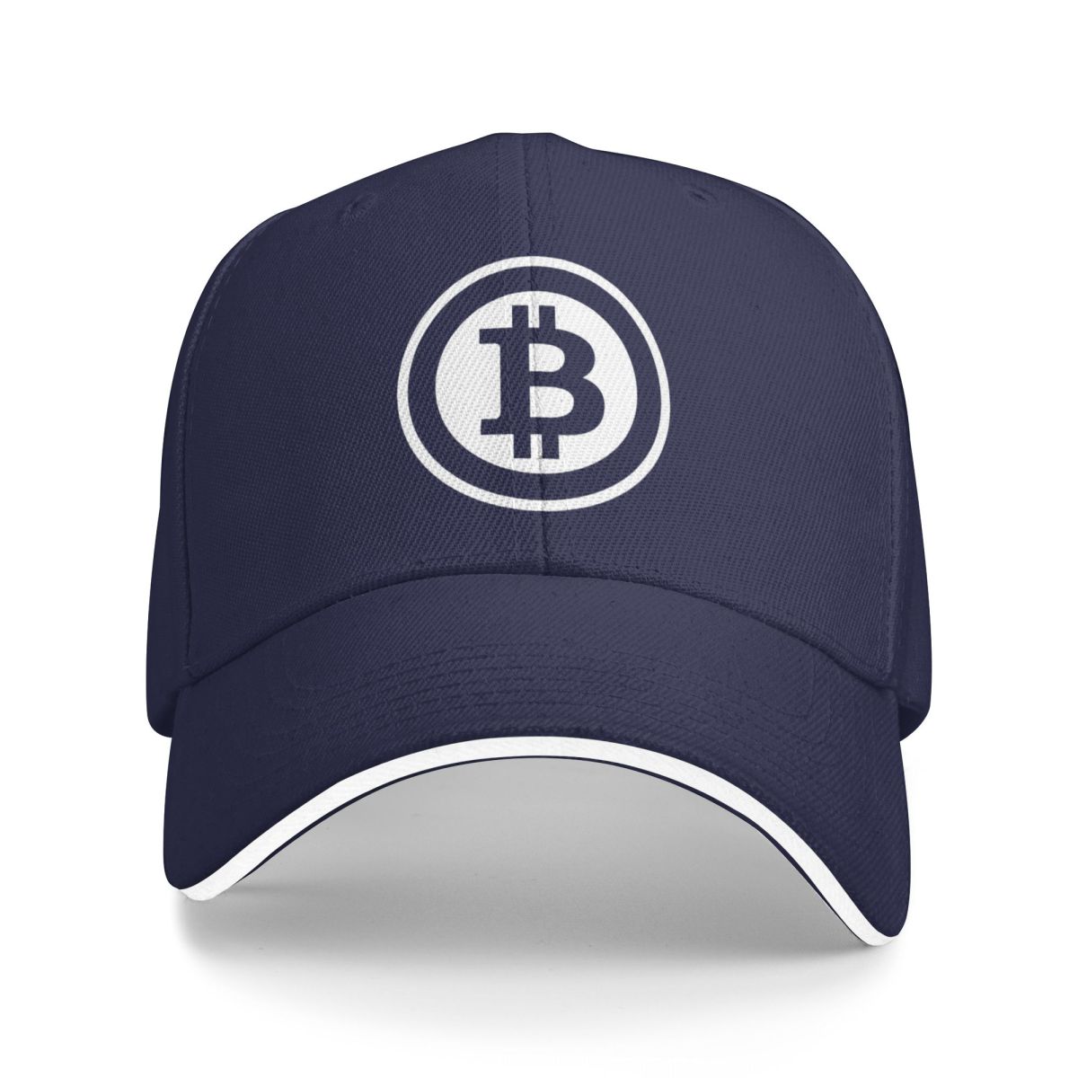 

Bitcoin Icon Cryptocurrency Art Baseball Caps Snapback Baseball Hats Breathable Casual Casquette Outdoor Unisex One Size