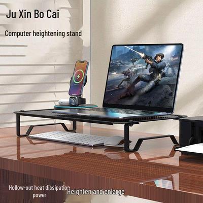 Hochwertiger Gaming-Laptop-Ständer: Verbesserter Kühlständer mit Hohlraumdesign & abnehmbarem Ablagefach