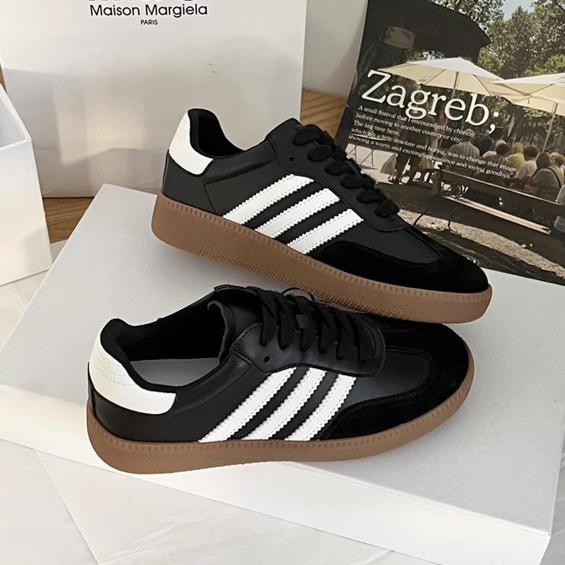 Casual women s shoes ballet shoes breathable sneakers leather new spring sneakers 35