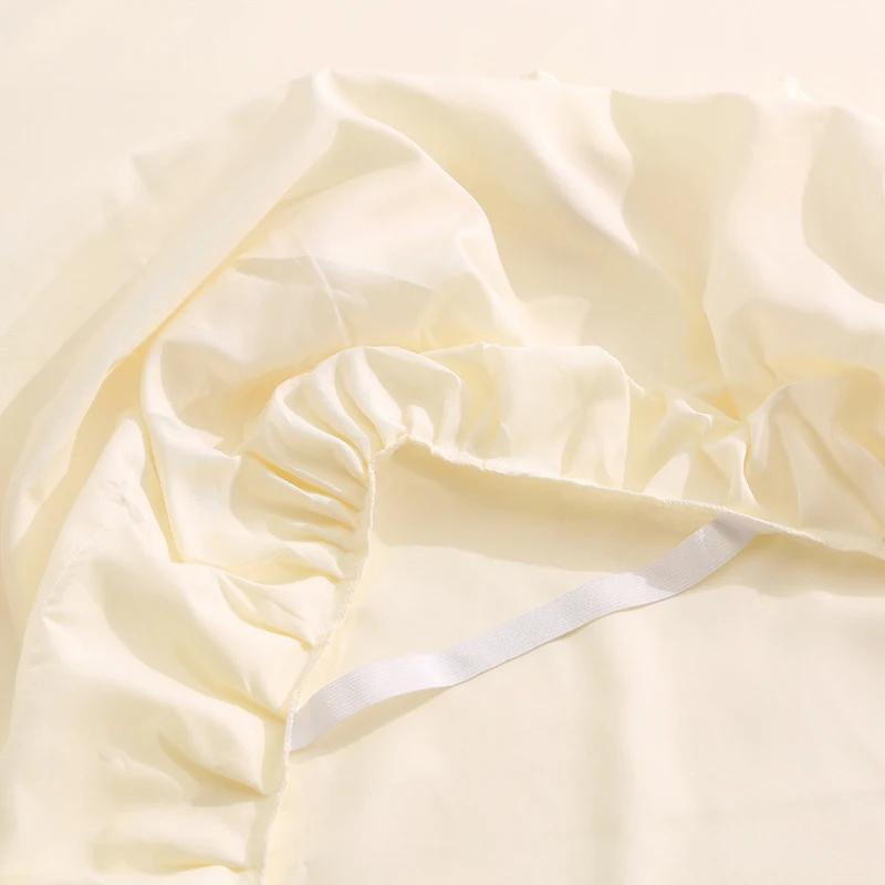 Bedspread Ruffle Lace Exquisite Embroidery Bed Skirt  Anti Slip Princess Bed Cover 1.5/1.8/2 M Bed Dust Cover