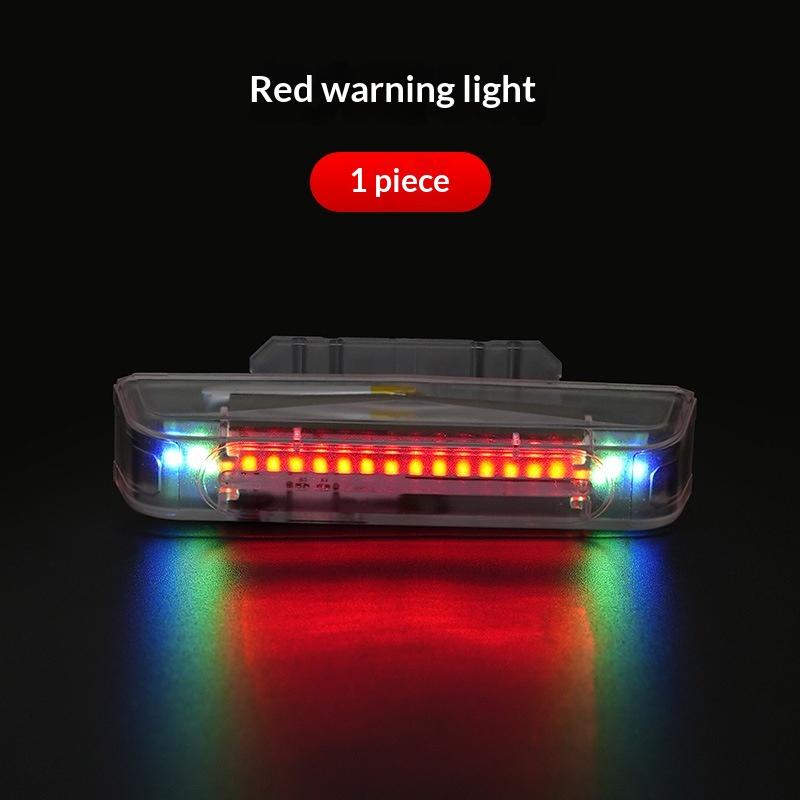 

Solar Strobe Light Solar Led Tail Warning Lights Flash Lights Vehicle Strobe Lights Waterproof Anti Collision Lights For Trucks красный