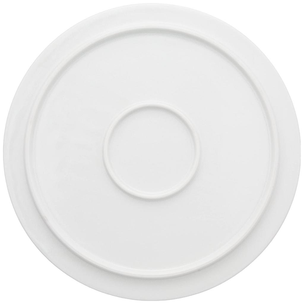 TOKI1919 Flat 260 Cafe Plate, Pasta Plate, Dinner Plate, Approx. 26cm Diameter, French Style, Tableware, Hotel Restaurant Specifications, Microwave an