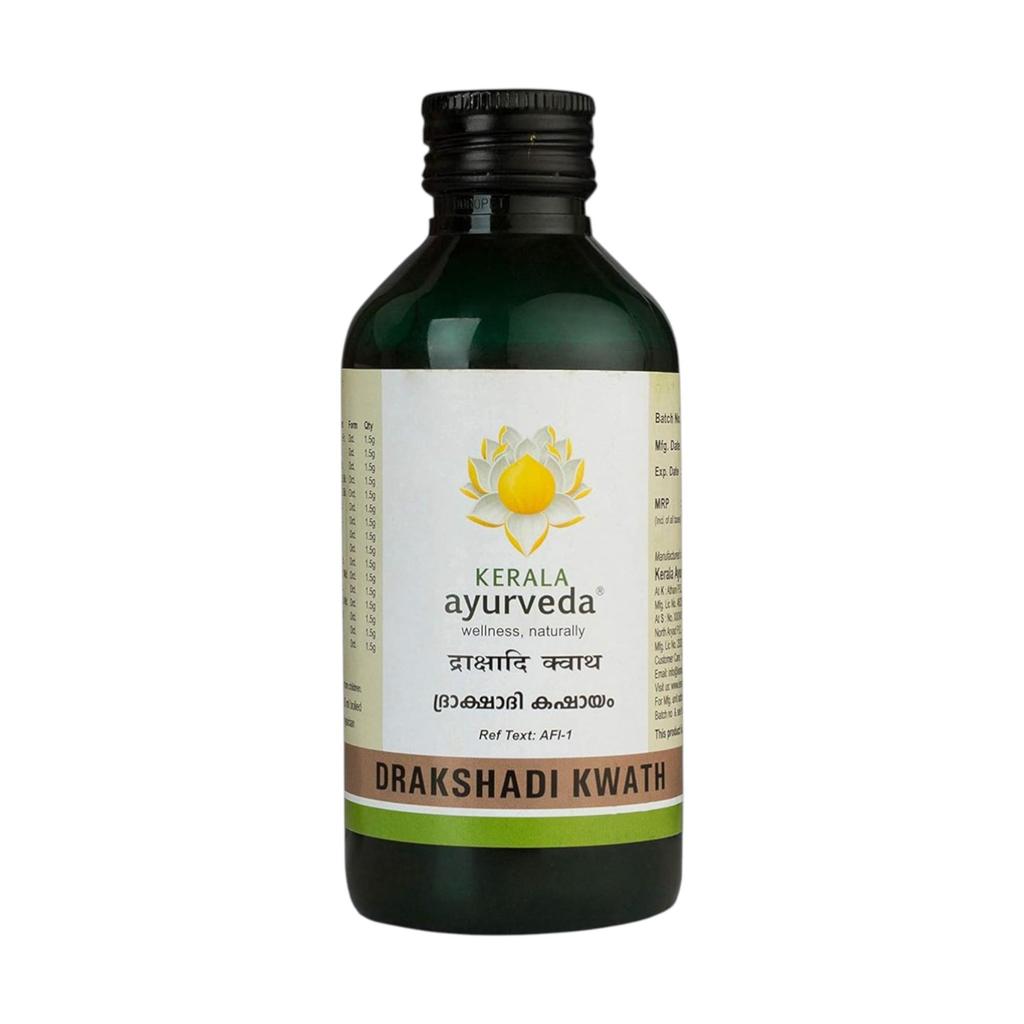 Kerala Ayurveda Drakshadi Kwath 200 Ml Pack of 1 Ayurvedic Digestive Support Natural Herbal Tonic