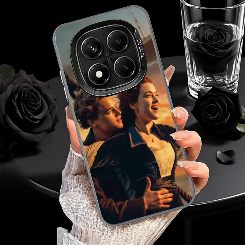 Titanic Film Rose Jack Weiche Handyhülle für Xiaomi Redmi Note 13 14 15 Pro Plus 12S 12 11S 11 11T 10S 10 Stoßfeste Hülle Rückseite S
