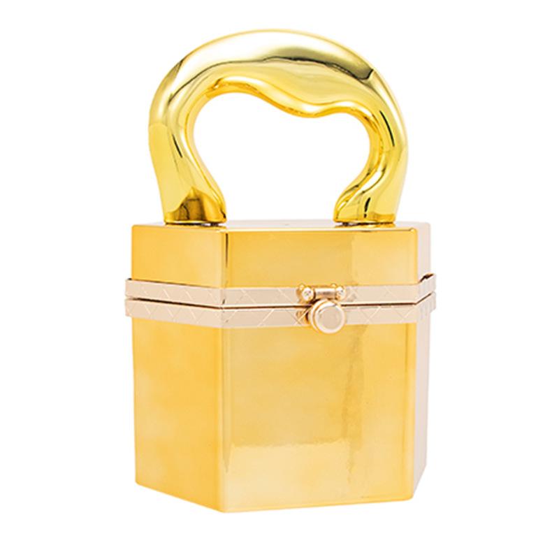 

Bags bag 2025 new European and American fashion glossy personalized design ins women s crossbody acrylic box bag