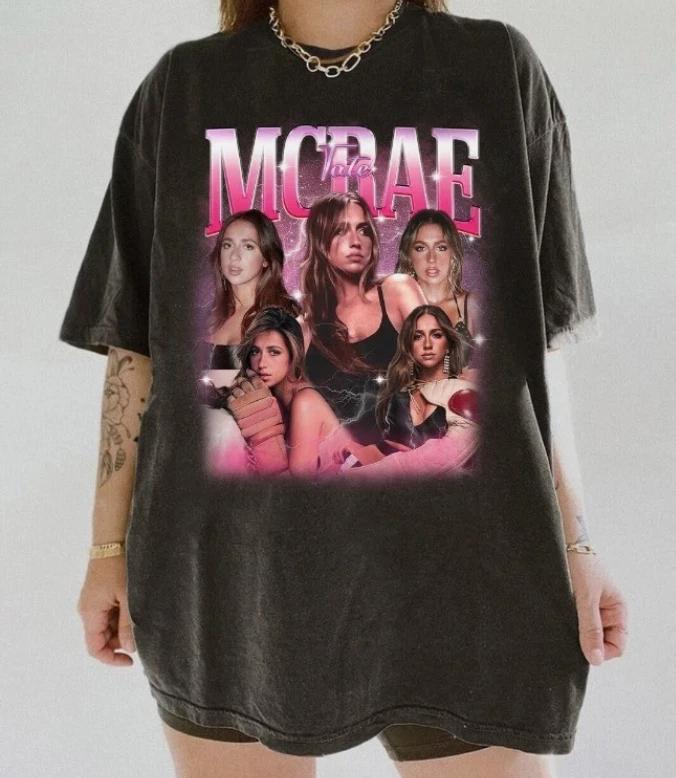 Tate McRae T-Shirt, Tate McRae Tour Shirt, Gift For Fans Shirt S
