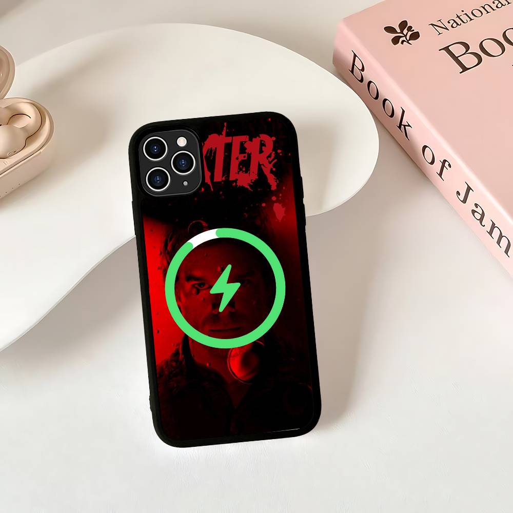 Dexter Morgan Phone Case For IPhone 16 15 14 13 12 11 17 Pro Max Plus Magnetic Wireless Cover