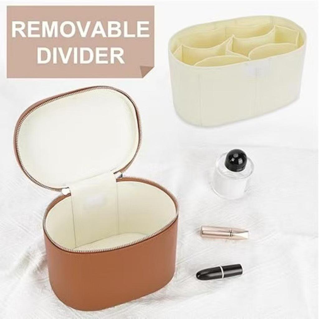 Luksusowa, prosta i przenośna ręczna torba do przechowywania, torba do przechowywania kosmetyków o dużej pojemności