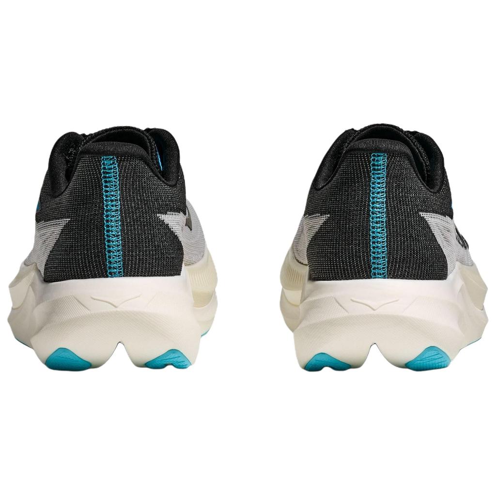 HOKA Rocket X 3 White Black Blue Unisex Sneakers 1168724-WBLC