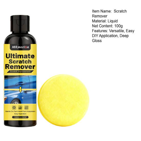Car Scratch Remover Kit 100g Paint Polish And Restorer for Auto Body Swirl Mark