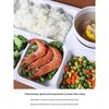 AnYi Melamine 6-Compartment Divided Canteen Tray