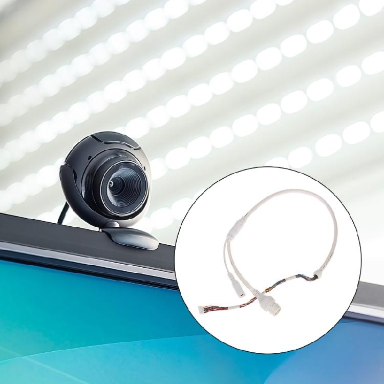 Camera Tail Cable Ethernet Lan Cable PoE RJ45 Networking Cable 10 Pin Data Transfer For Networking Camera Accessories