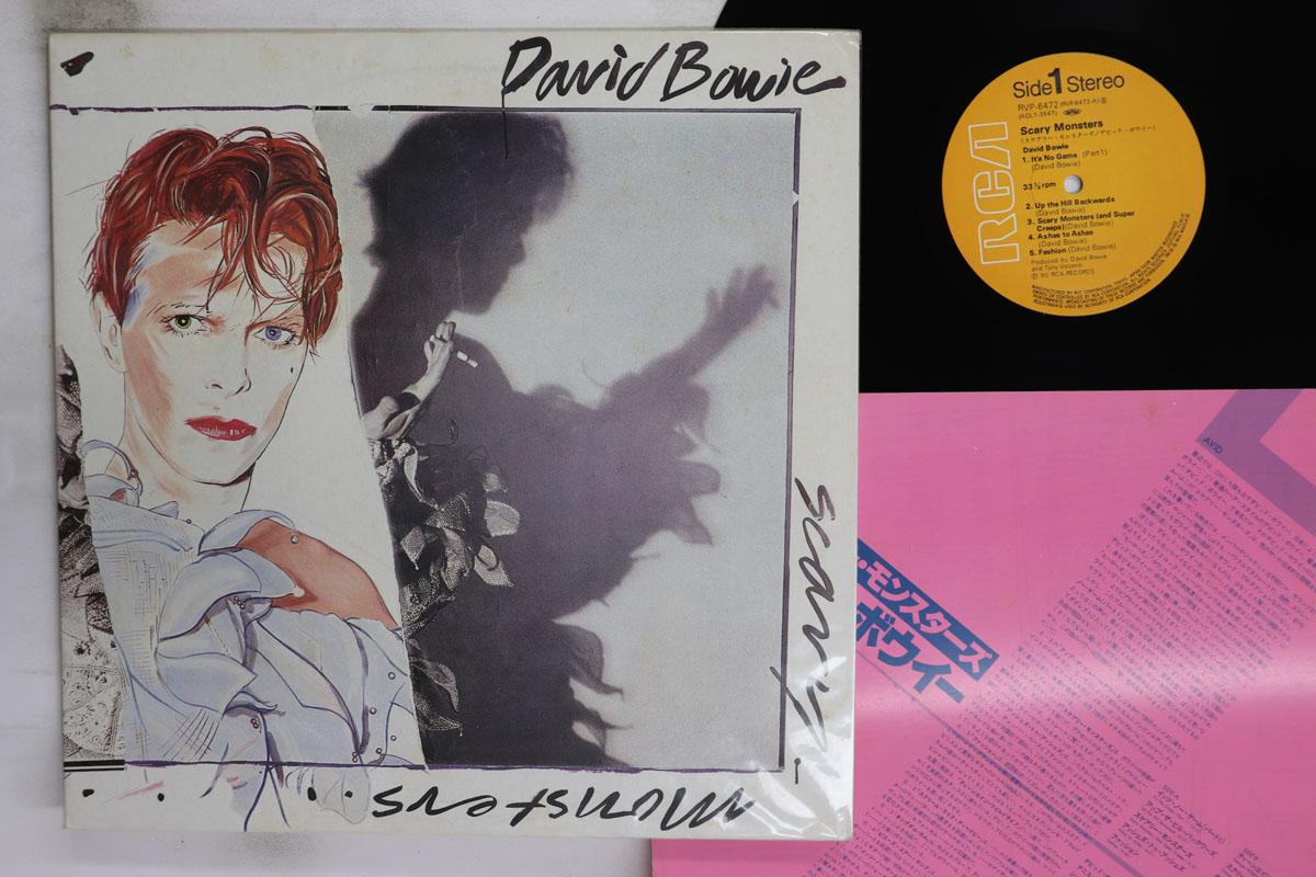 

LP Record DAVID BOWIE Scary Monsters RVP6472 RCA 1980 Japan Rock Used