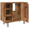 Bathroom Cabinet with Rustic Wood Look 60 x 32 x 53.5 cm Particleboard
