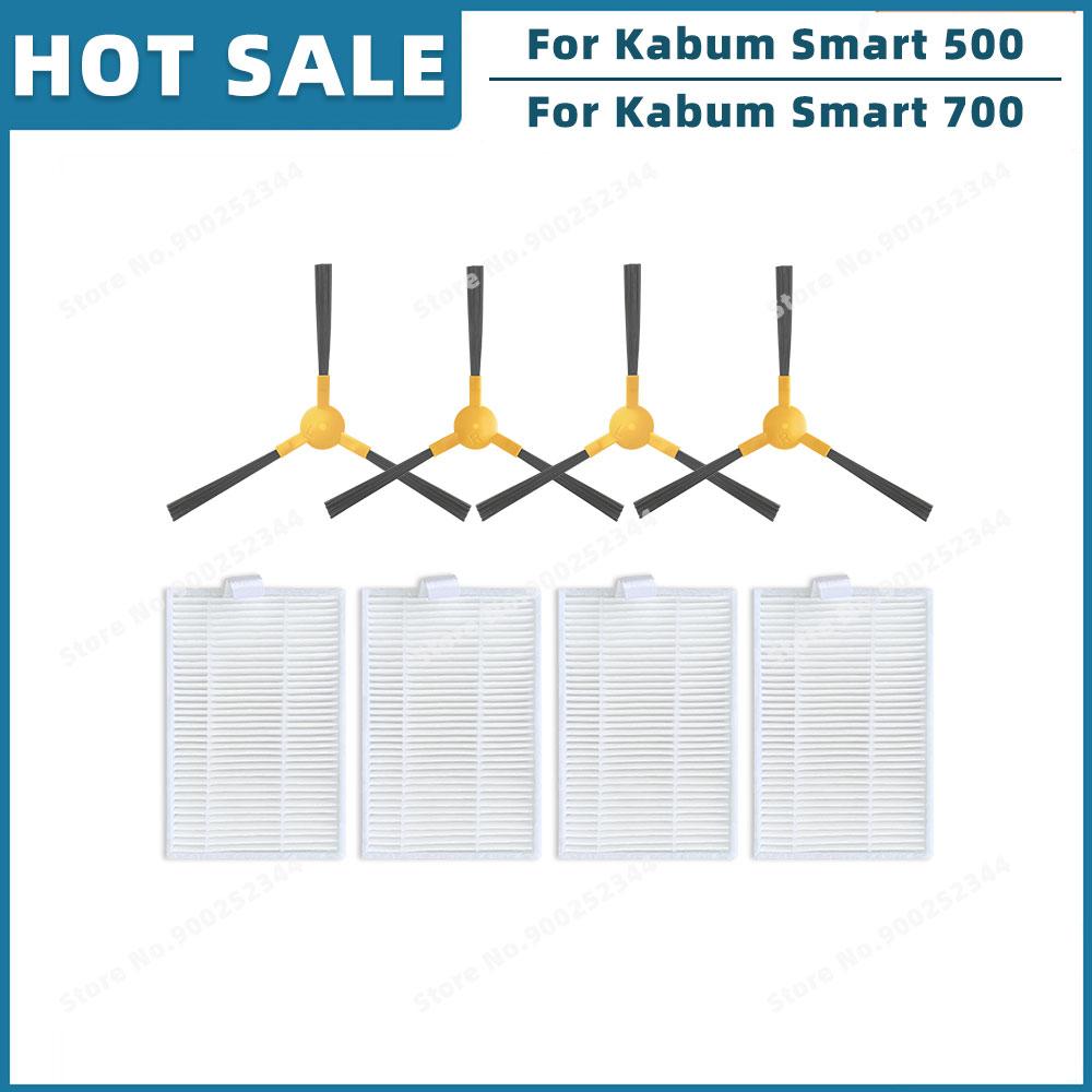 Compatible For Kabum Smart 500 / 700 Replacement Parts Accessories Main Side Brush Hepa Filter Mop Cloth