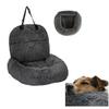 Cama Protetora para Cão para Carro, Cama Calmante para Cão para Carro, Assento Sofá Lavável para Cão, Cama Dobrável para Animal de Estimação para Carro de Viagem (M / L / XL)