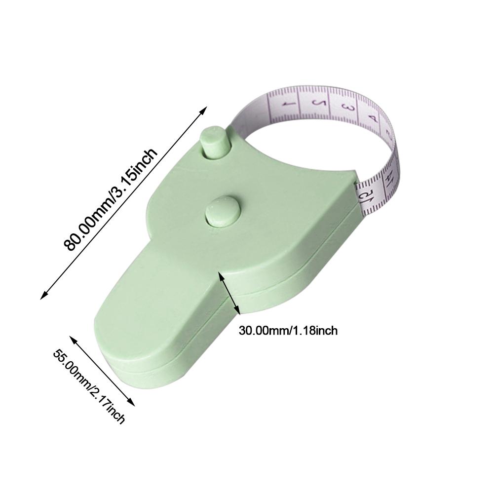 150 Cm Body Measuring Tape Automatic Telescopic Measuring Tape Tailor Sewing Craft Cloth Tape for Body Measurement & Weight Loss