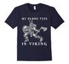 My Blood Type Is Nordic Warrior TShirt 100 Cotton ONeck Summer Short Sleeve Casual Unisexs Tshirt Size S3XL