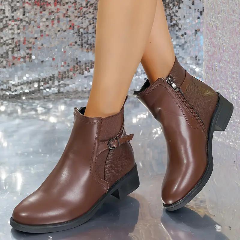 Nové krátké boty na podzim a zimu 2024, dámské boty na platformě se šněrováním s kulatou špičkou, britské příležitostné boty s lemem