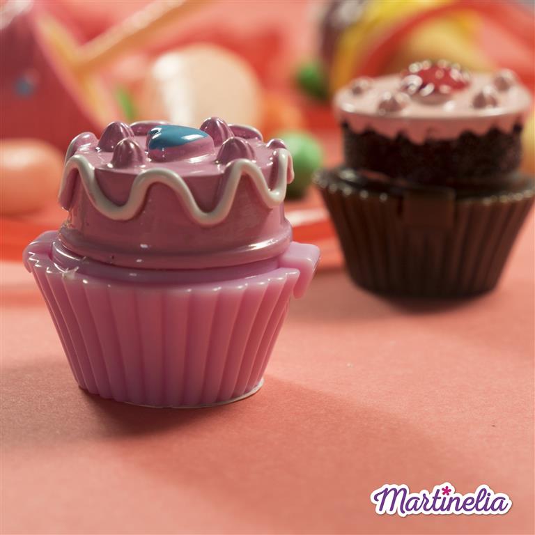 Balsam Pomadka Do Ust Dla Dzieci Słodkie Babeczki Lip Balm Martinelia 2g