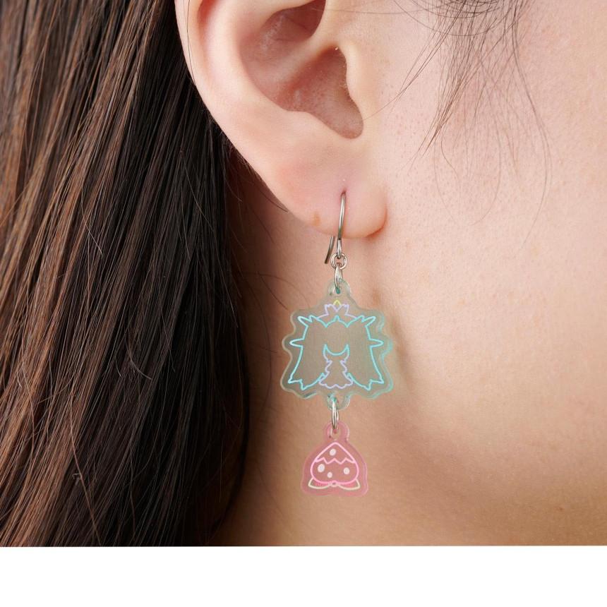 POKEMON Pokemon Center Toxapex Poison Hazard Pierced Earrings