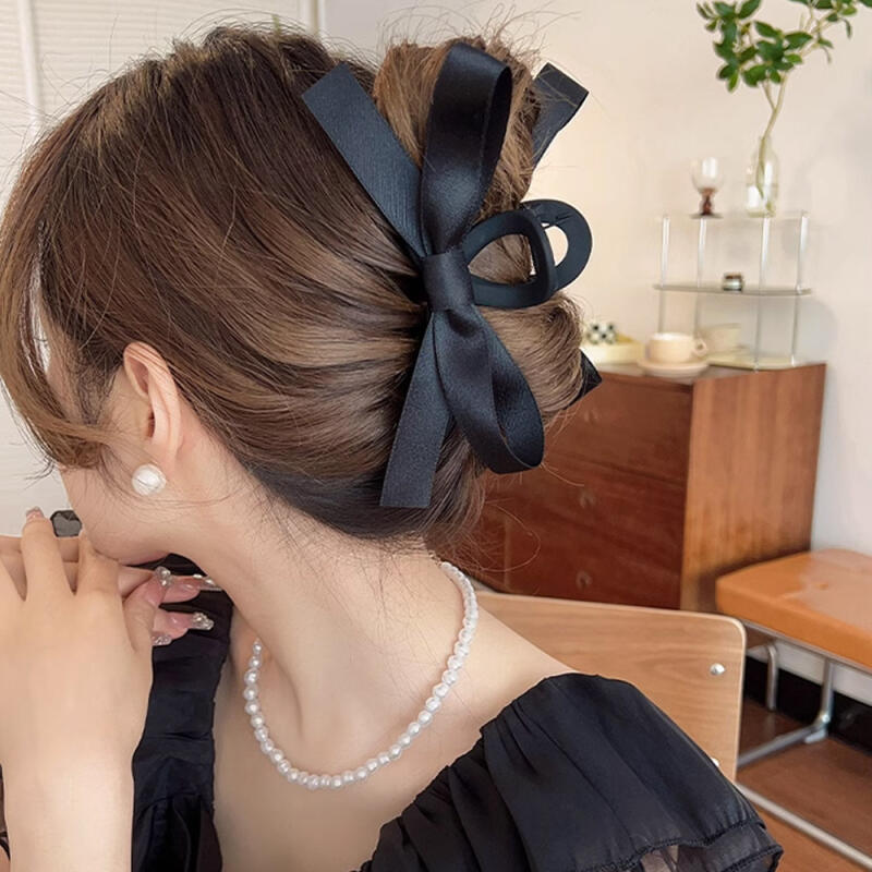 Louisa Ribbon Updo Long Hair Hair Clip Option 1 (Matte)