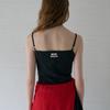 Elssibeui Draped Slip Balloon Dress_Black