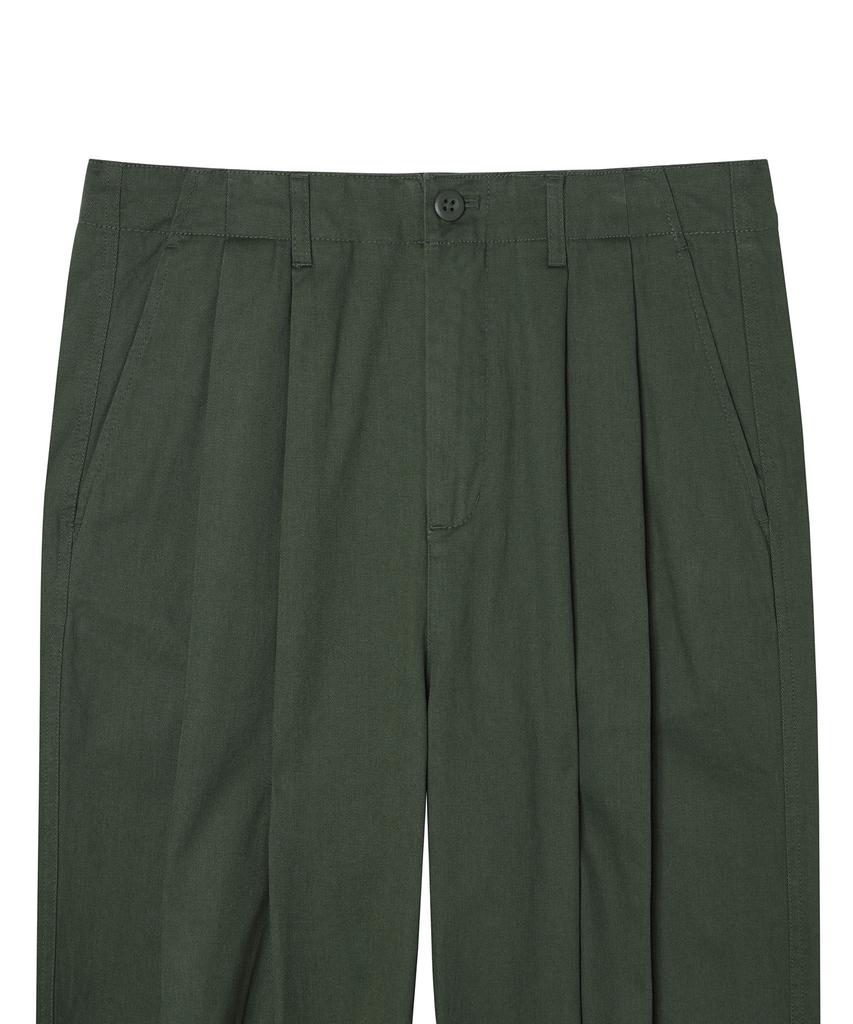 Musinsa Standard Cotton Wide Balloon Pants [Sage Green]