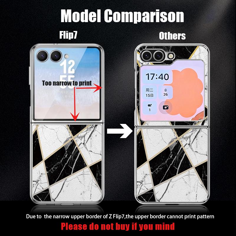 Watercolor Marble Case For Samsung Z Fold 8 Ultra 7 6 5 Luxury Plating Leather Skin Hard Phone Cover For Galaxy Z Fold8 Fold7 Fold6