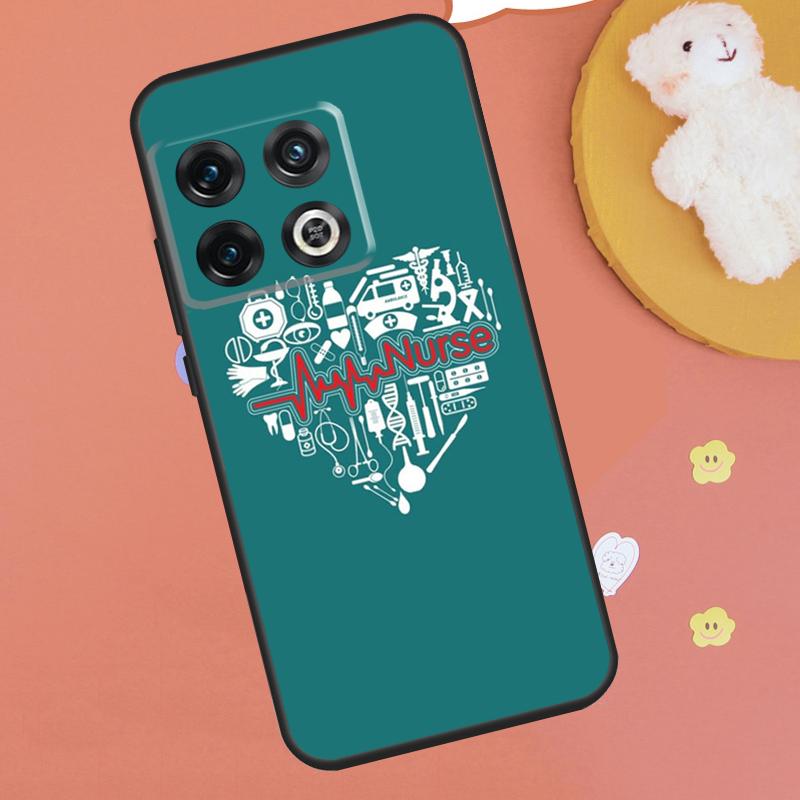 Funny Nurse Doctor Nursing Case For OnePlus Nord CE 4 2 3 Lite N10 N20 OnePlus 12 11 9 10 Pro 8T 9RT 10T 10R 12R Cover