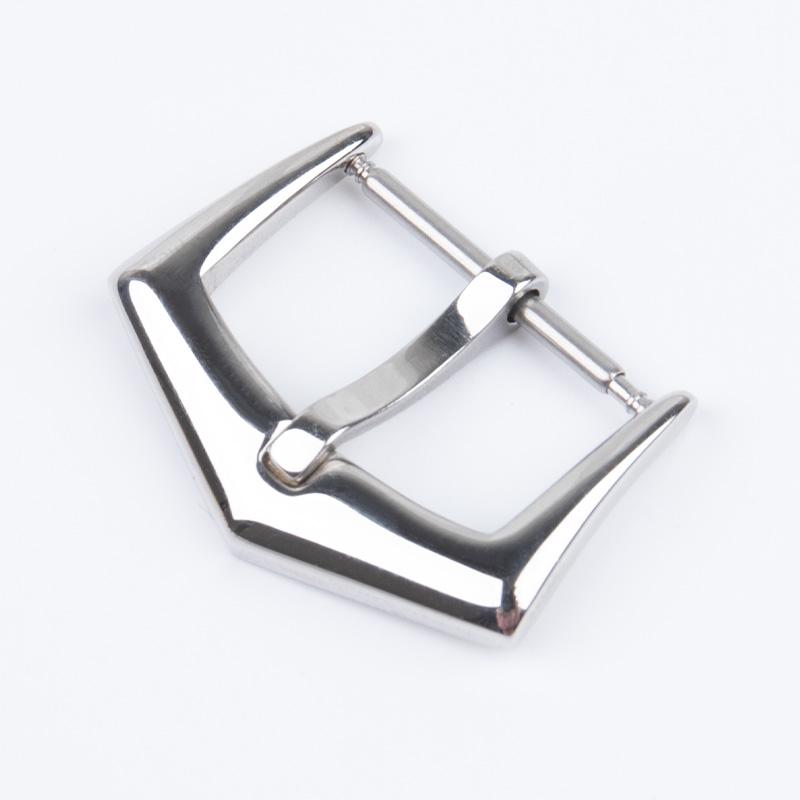 Hochwertige 18mm Präzisions-Edelstahl-Faltschließe für Patek-Armband Philippe Leder-Gummi-Uhrenarmband Nautilus Dornschließe