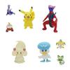 Set Of 8 Cartoon Pokemon Pikachu Mini Figures 5cm Size, Non-electric, Static Display
